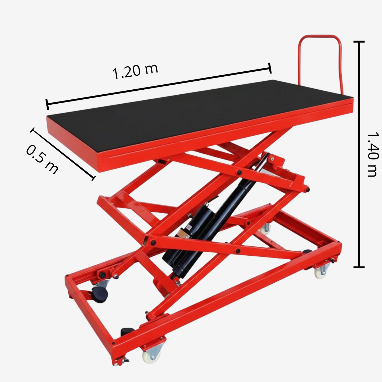 Tabouret élévateur hydraulique électrique – Type à ciseaux – Plateforme mobile et pliable
