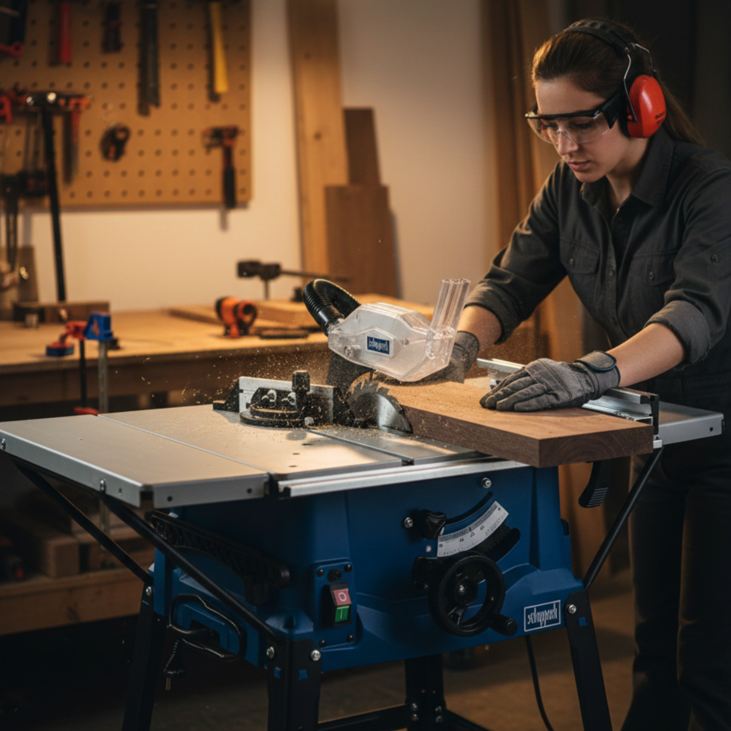 Scie circulaire sur table