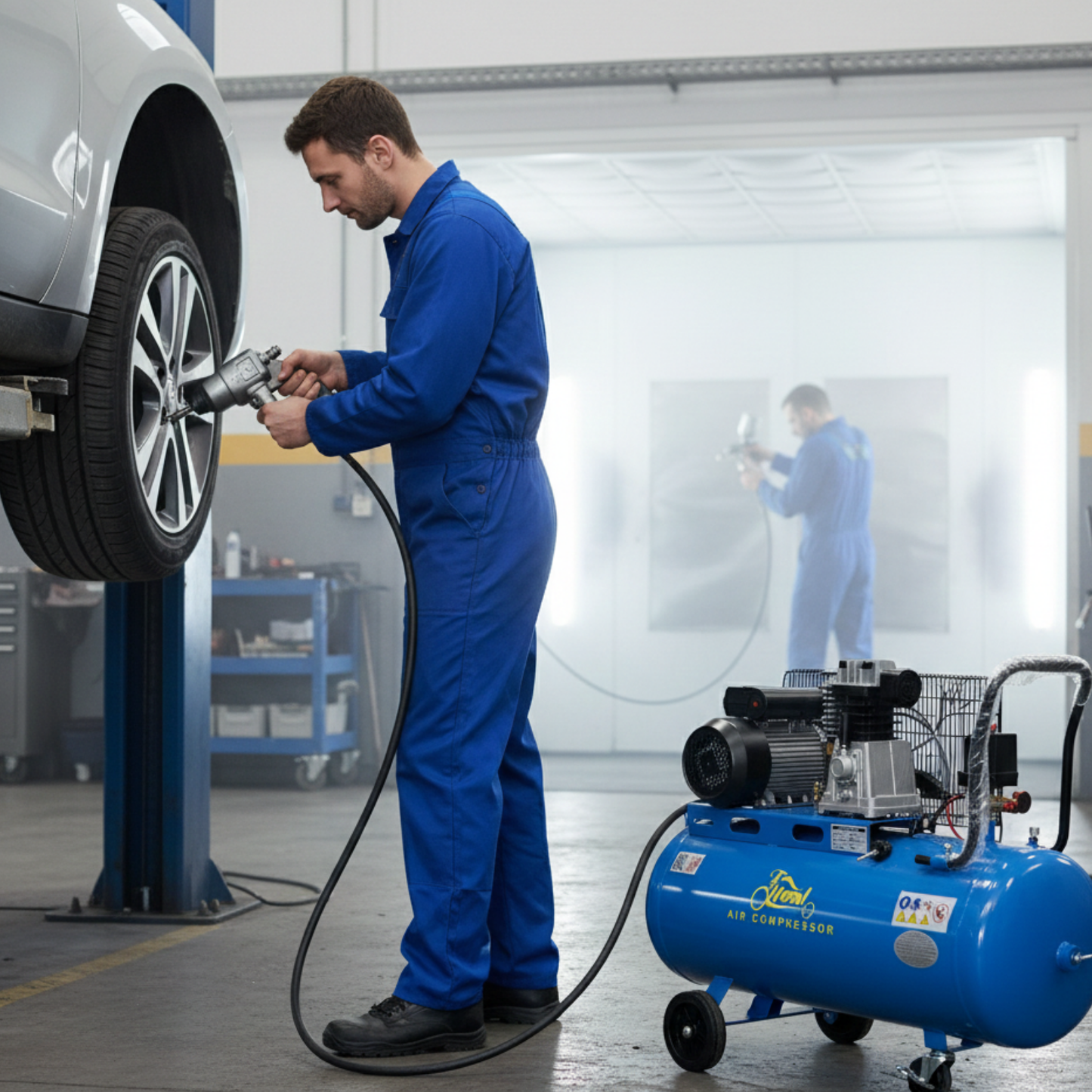 Compresseur d’air 100 L 3hp Couroie