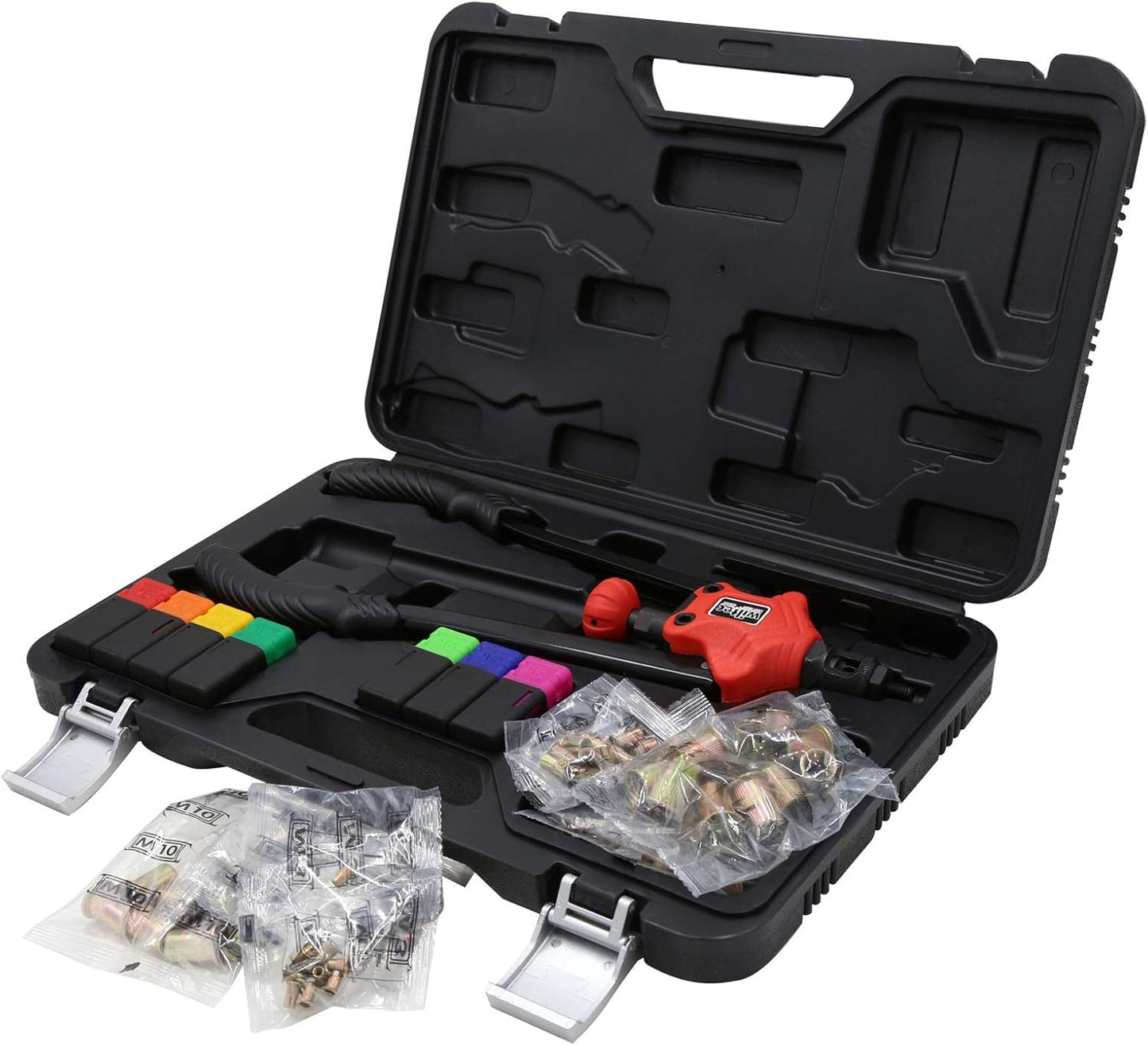 Pince rivets de traction 7 pcs Mandrins interchangeables