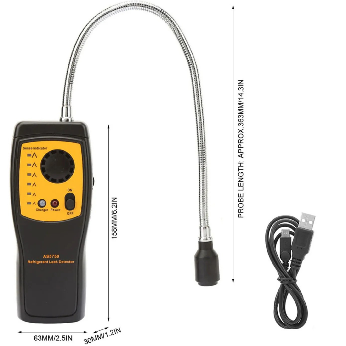 Détecteur de fuites Clim SMART SENSOR Haute sensibilité, rechargeable