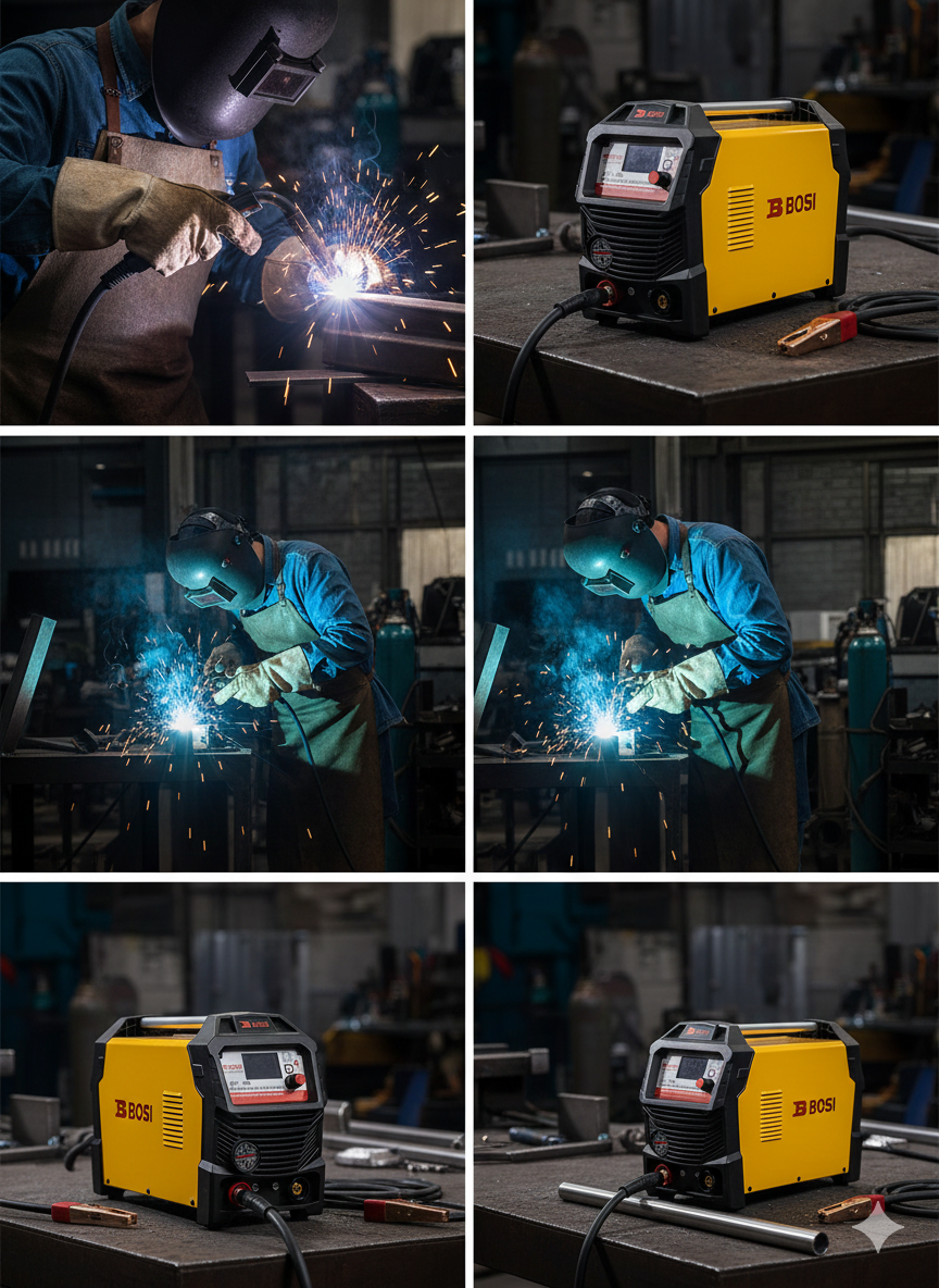 POSTE A SOUDE MMA 400 220V 380V BOSI