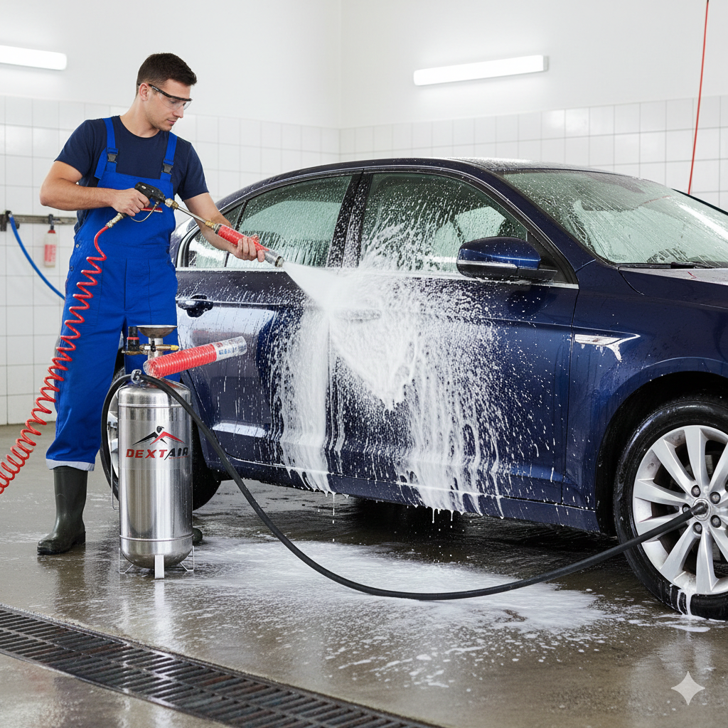 Champoineuse en Acier Inoxydable – Capacité 20 L pour Shampooing et Nettoyage Professionnel