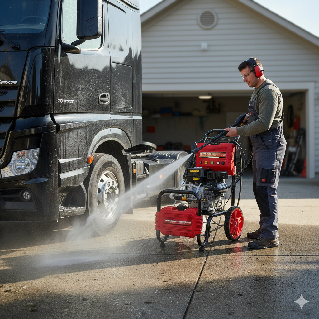 Nettoyeur Haute Pression à Essence KRAFTMÜLLER – 180 Bar / 4,1 kW