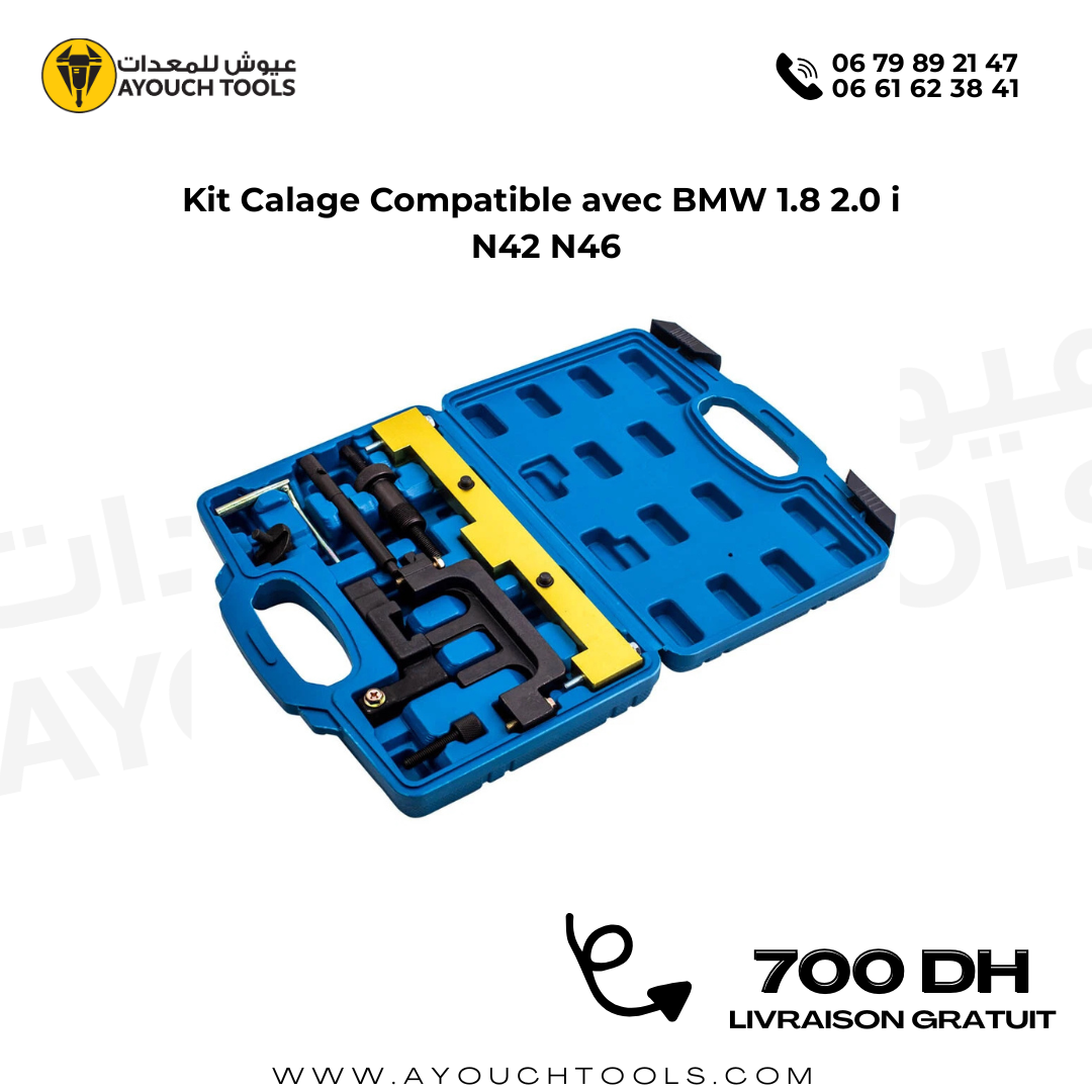 Kit Calage Distribution Compatible avec BMW 1.8 2.0 i N42 N46