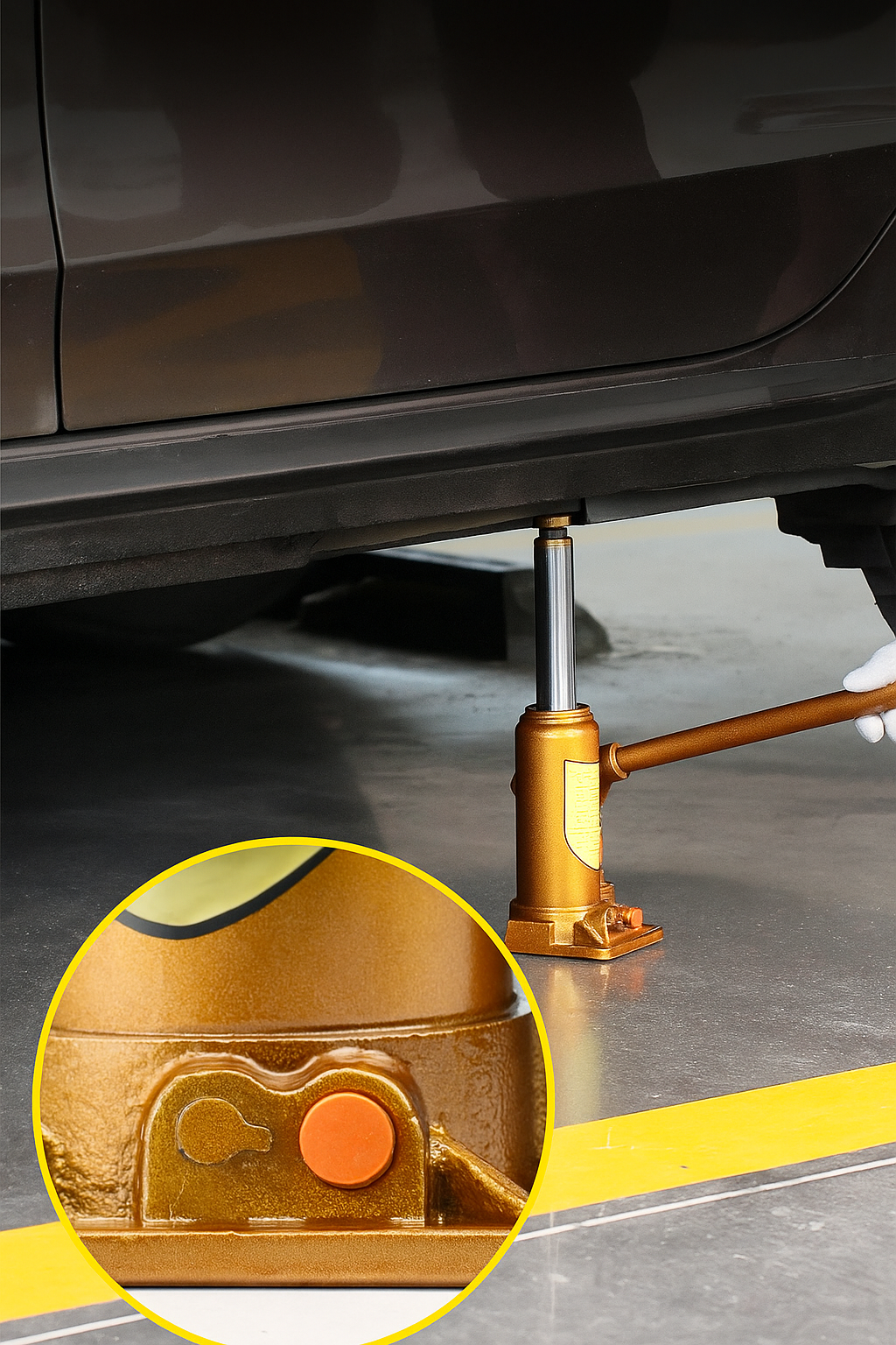 Cric hydraulique jack 8T