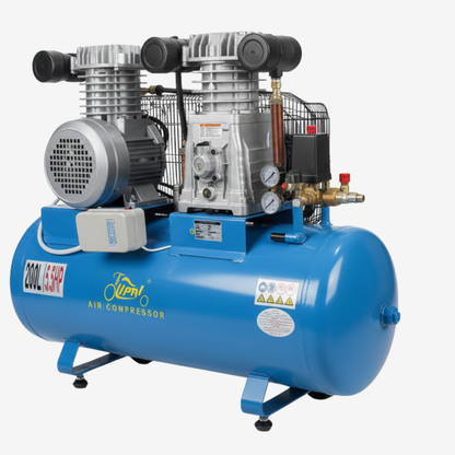 COMPRESSEUR DAIRE 200L 380V 5,5HP COURROIE