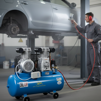 COMPRESSEUR DAIRE 200L 380V 5,5HP COURROIE