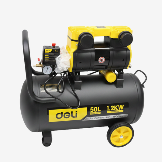 DELI Compresseur Silencie 50L 1.2kw