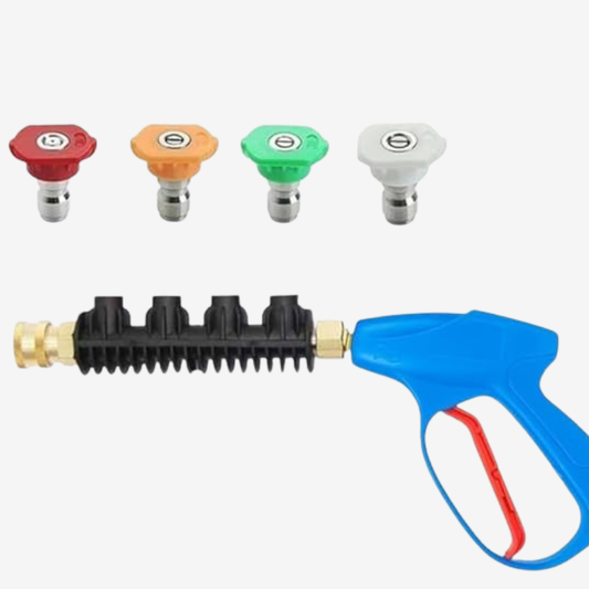 Pistolet Haute Pression Fieldstar – Foam Gun avec Bouteille 1 L et 5 Buses