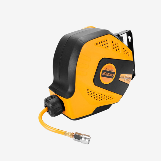 Enrouleur de Tuyau Pneumatique DINGQI – 10 m / 20 m PU Mesh Rétractable