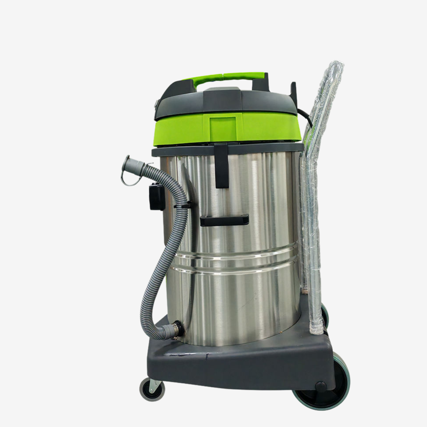 Aspirateur industriel sec et humide HT80-3 – 80L, double moteur pour eau, poussière, acide et huile