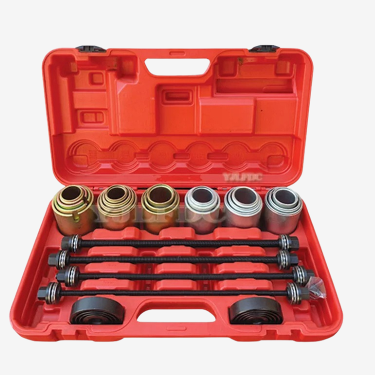 Kit Universel 26 Pièces – Outil Démontage & Installation Roulements, Bagues et Silentblocs