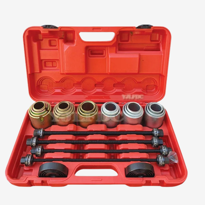 Kit Universel 26 Pièces – Outil Démontage & Installation Roulements, Bagues et Silentblocs