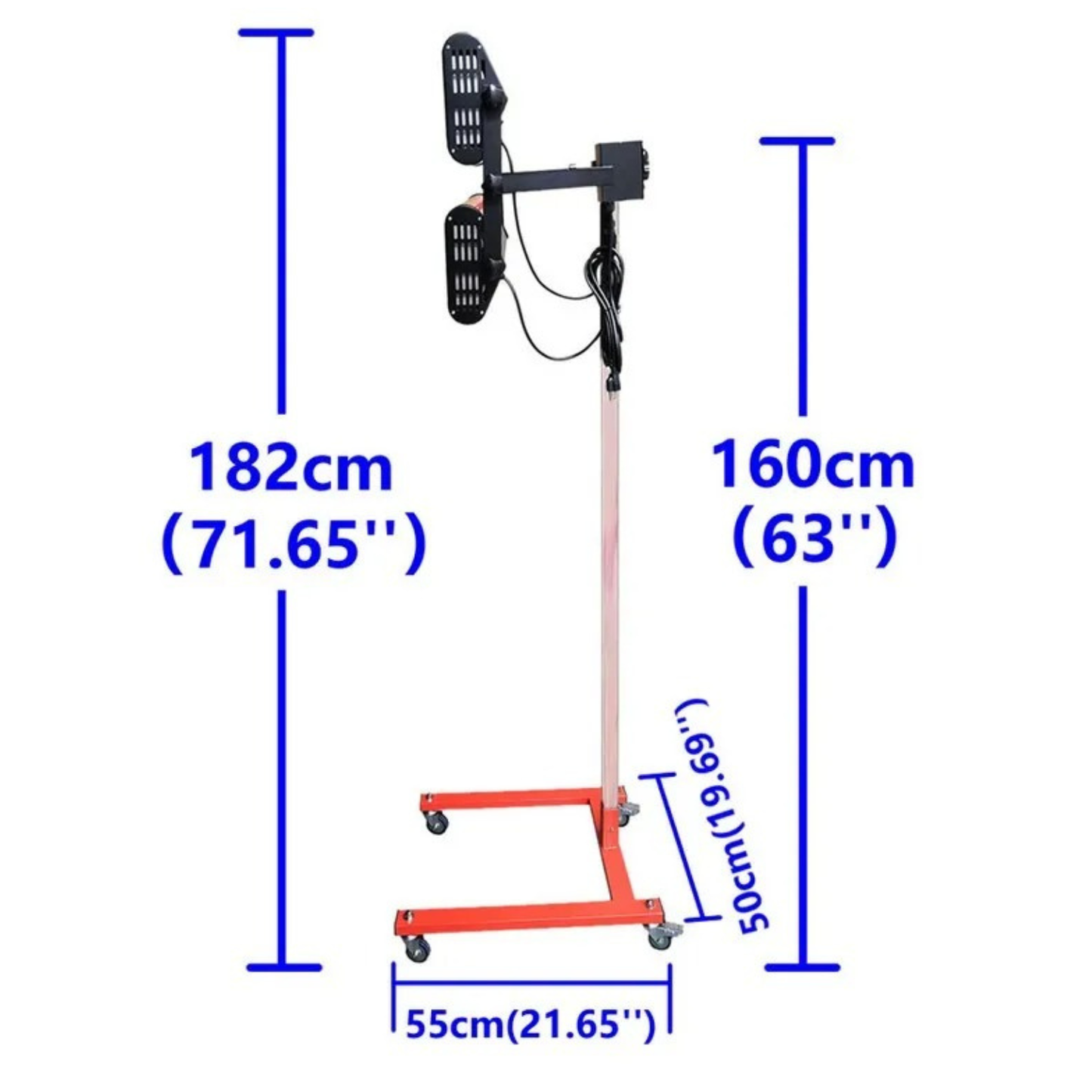 Lampe infrarouge de séchage peinture automobile 2100W – Onde courte