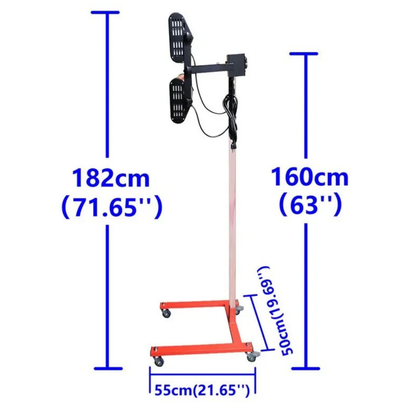 Lampe infrarouge de séchage peinture automobile 2100W – Onde courte