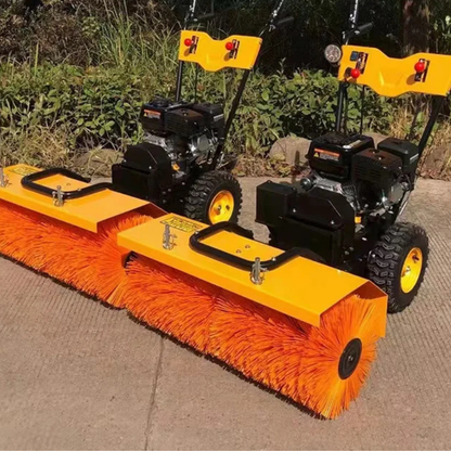 Balayeuse déneigeuse routière à deux roues motrices