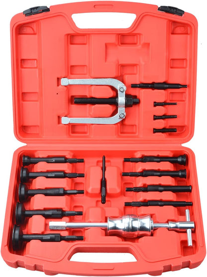 Ensemble d'outils d'extracteur de roulement intérieur 16PCS