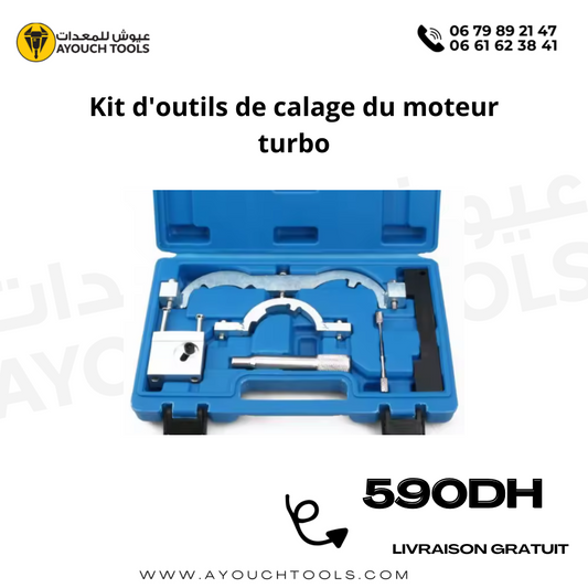 Kit d'outils de calage du moteur Turbo
