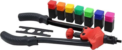 Pince rivets de traction  7 pcs Mandrins interchangeables