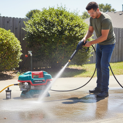 Nettoyeur Haute Pression Meakida – Laveuse Puissante pour Maison et Atelier