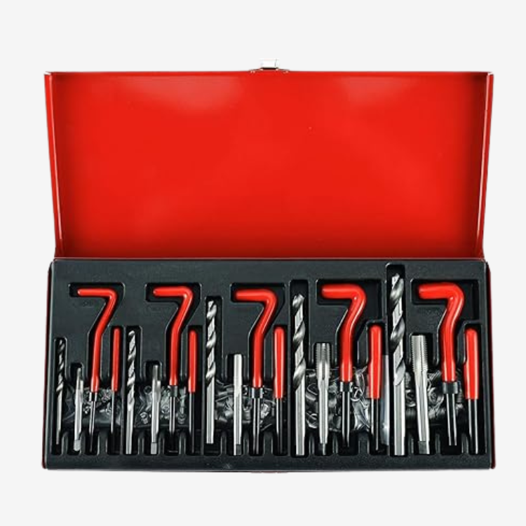 Kit Réparation Filetage 131PCS – Helicoil M5–M12