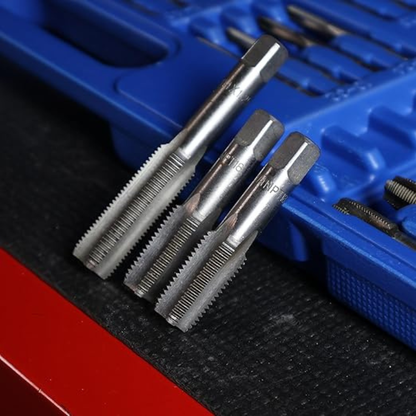 Coffret Tarauds & Filières SAE 110 Pièces – Filetage Boulons & Tuyaux