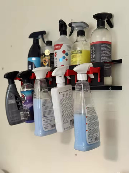 02 Support de rangement mural pour bouteilles de pulvérisation WJS030A