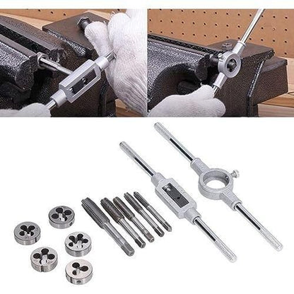 KIT TARAUDS ET FILIÈRES 40 PIÈCES