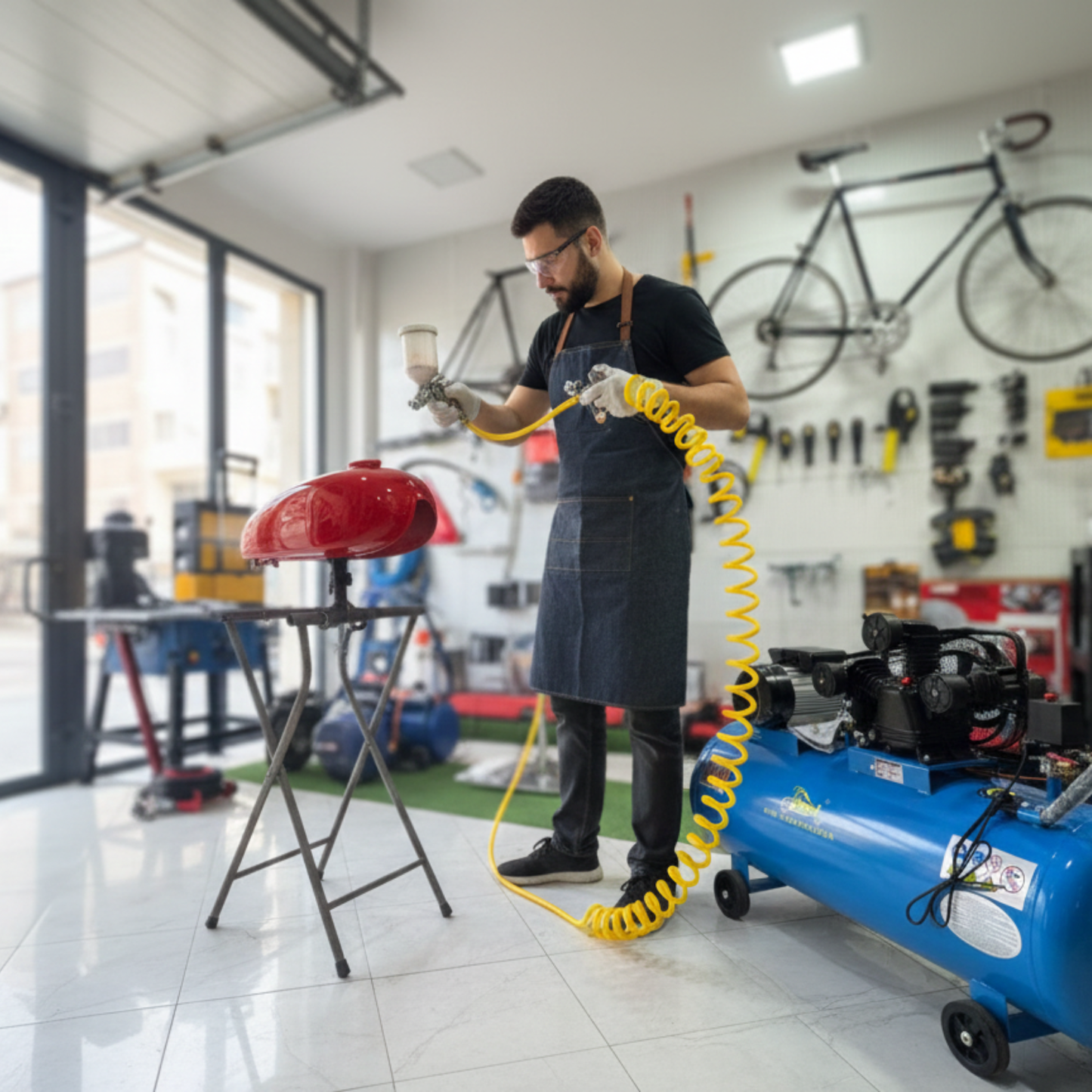 Compresseur d aire 300L COURROIE 4.5 HP 220v