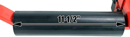 Dragway Tools 12" 680 kg Hydraulic Wheel Dolly – Chariot de Positionnement & Levage Véhicule