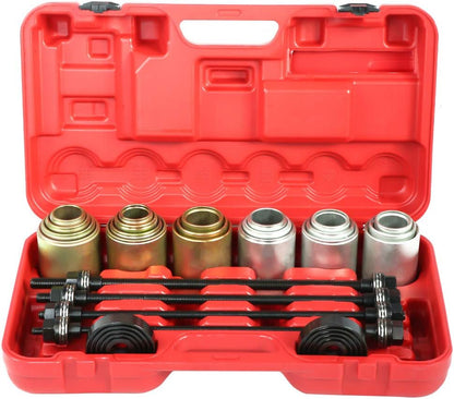 Kit Universel 26 Pièces – Outil Démontage & Installation Roulements, Bagues et Silentblocs