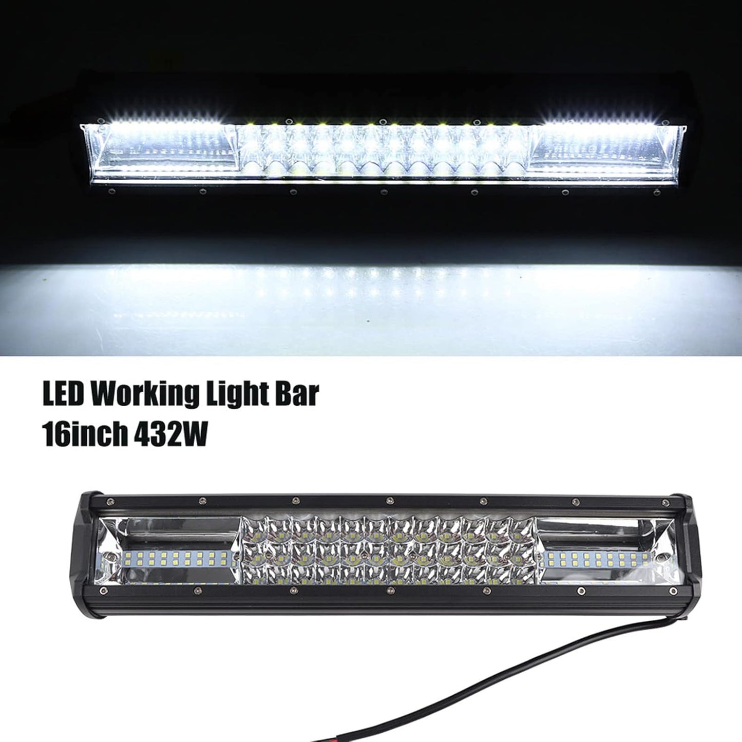 Barre LED 29 cm – 60 LEDs en Aluminium
