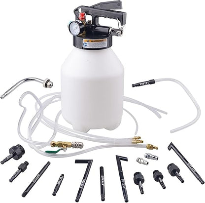 Extracteur & Distributeur ATF Pneumatique 6L – Kit 14 Adaptateurs