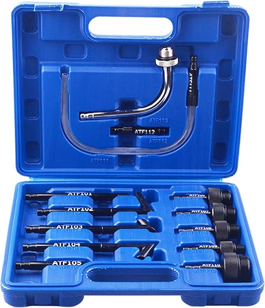 Extracteur & Distributeur ATF Pneumatique 6L – Kit 14 Adaptateurs