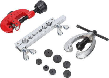 Kit d’Outils d’Évasement pour Tubes de Frein – Coupe-Tube Automobile 10 Pièces