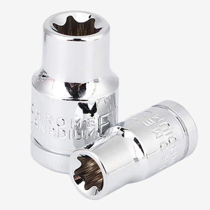 Jeu de douilles Torx E – 14 pièces (E4 à E24) – 1/4, 3/8, 1/2 YZ4119