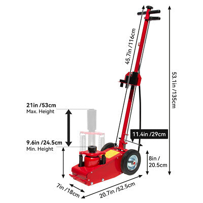 CRIC PNEUMATIQUE 32 Ton