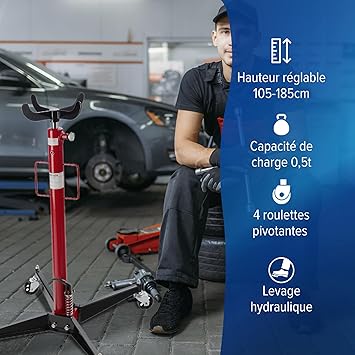 CRIC DE FOSSE HYDRAULIQUE 0.5 TONNE AH-004