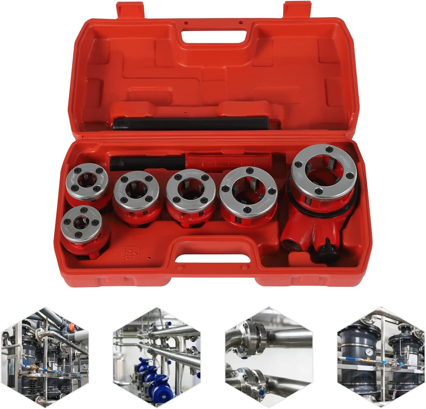 Kit de filetage à tube manuelle – Kit complet pour tubes acier