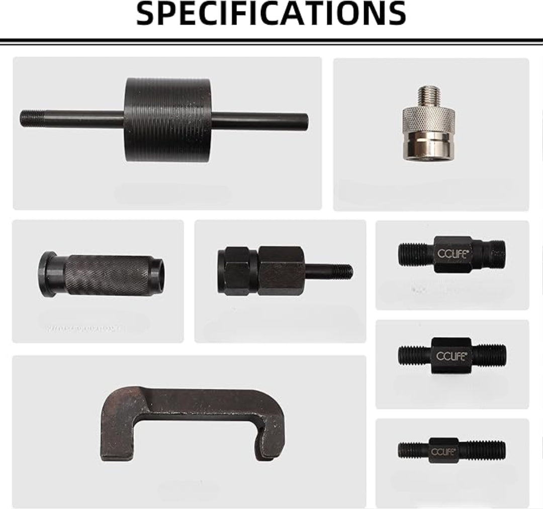 KIT D'EXTRACTION D'INJECTEURS EN 8 PIÈCES