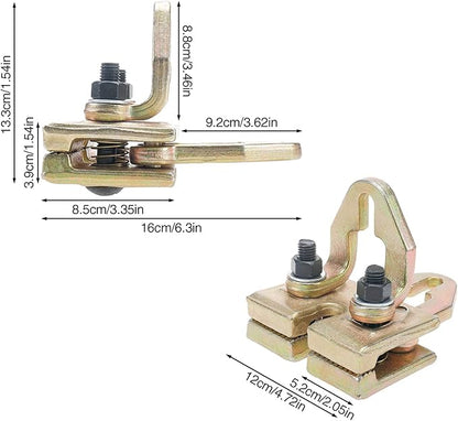 Pince de Traction Carrosserie 5 Tonnes – Angle Droit Bidirectionnelle
