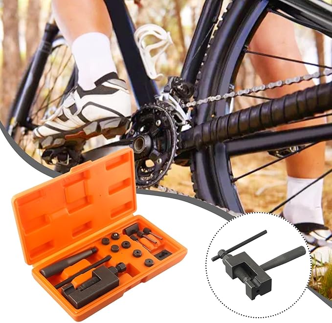 Kits d'outils de riveteuse de coupe-chaine de moto ATV