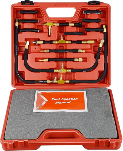 Kit Testeur de Pression Injection Carburant – 0-140 PSI / 10 Bar – Moteur Essence