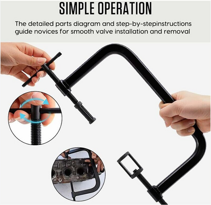 Vie 10Pcs Kit de compresseur de Ressort de Soupape