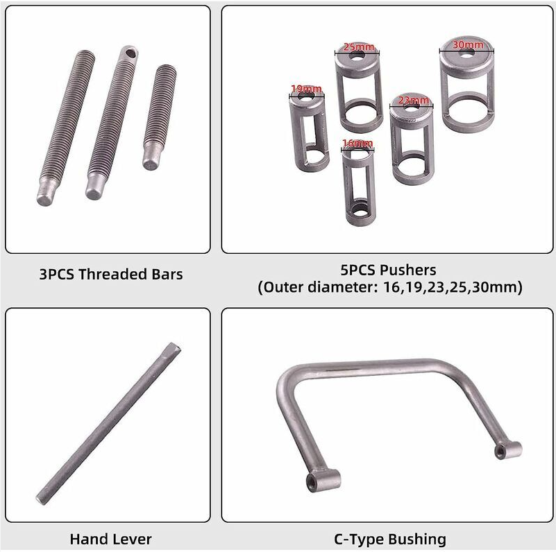 Vie 10Pcs Kit de compresseur de Ressort de Soupape