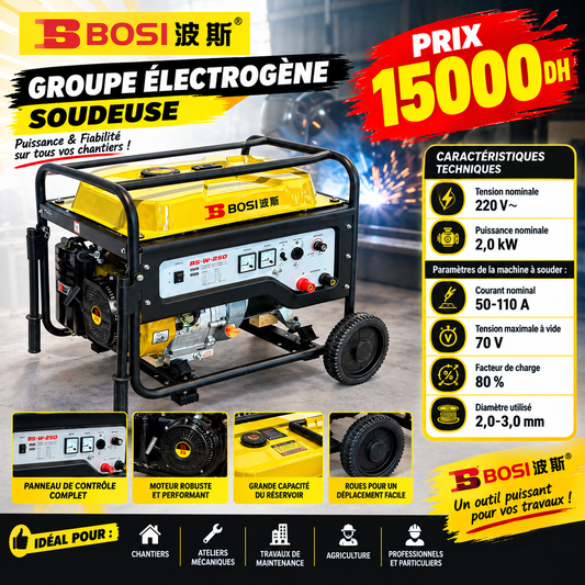 groupe électrogène saudage  BS663621