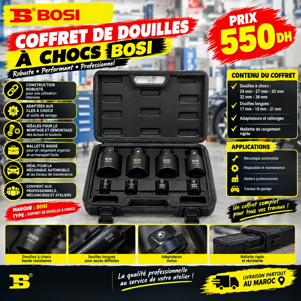 JEU DE DOUILLES A IMPACT BS365808