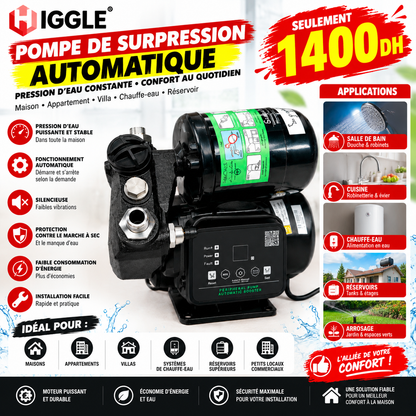 Pompe de Pression Automatique pour Maison 220V