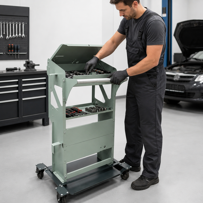 Chariot à outils pour diagnostic automobile sur roues AH-009